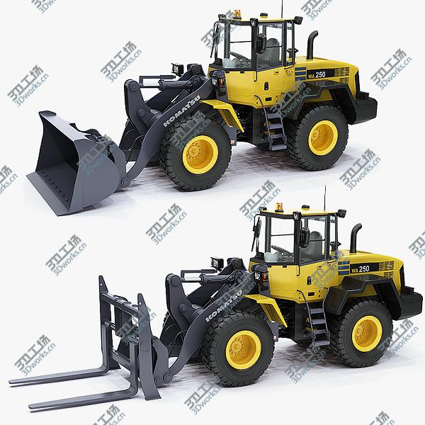 images/goods_img/20210313/Wheel loader Komatsu WA250 2012 construction equipment engineering transport/1.jpg